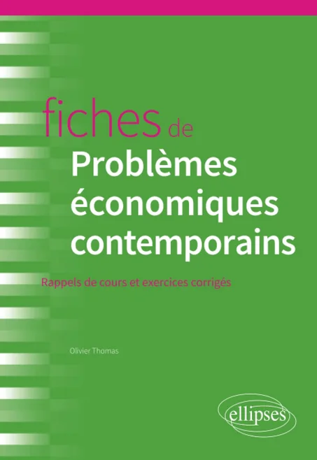 Fiches de Problèmes économiques contemporains