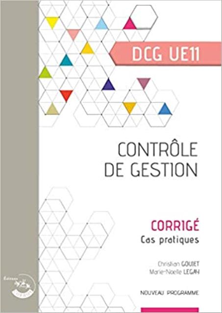 Contrôle de gestion - Corrigé UE 11 du DCG