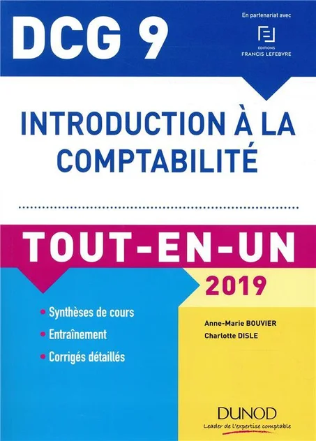 DCG 9 - introduction a la comptabilité   tout-en-un  7e édition