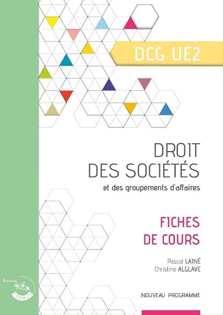 Droit des sociétés et des groupements d'affaires   Fiches de cours.