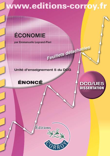 Économie Énoncé DCG/UE5  Dissertation