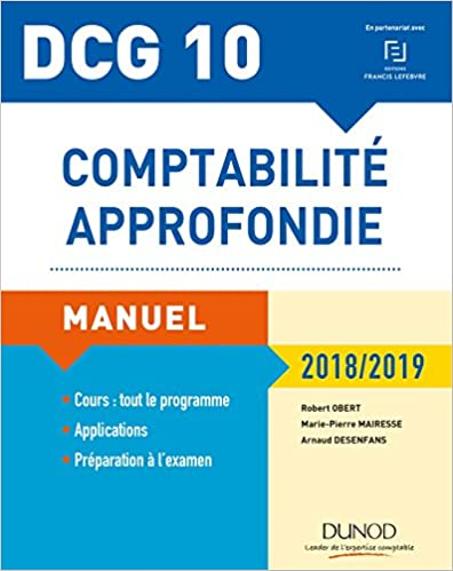DCG 10 - Comptabilité approfondie - 9e éd. - Manuel