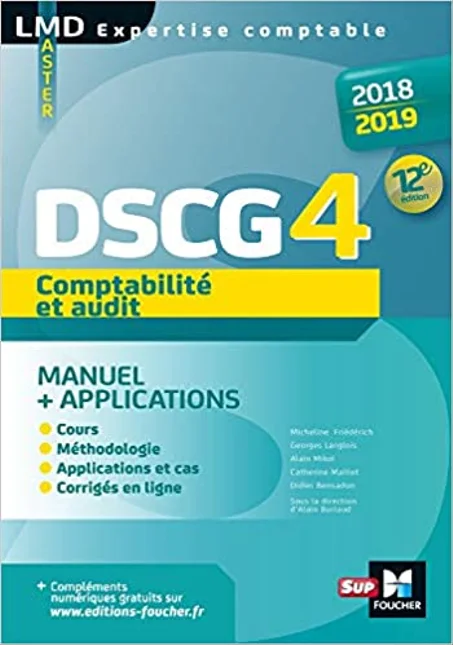 DSCG 4  Comptabilité et audit - Manuel et applications