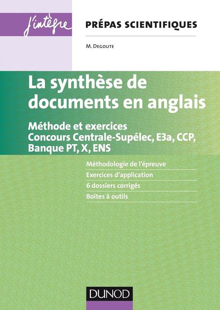 SYNTHÈSE DE DOCUMENTS EN ANGLAIS