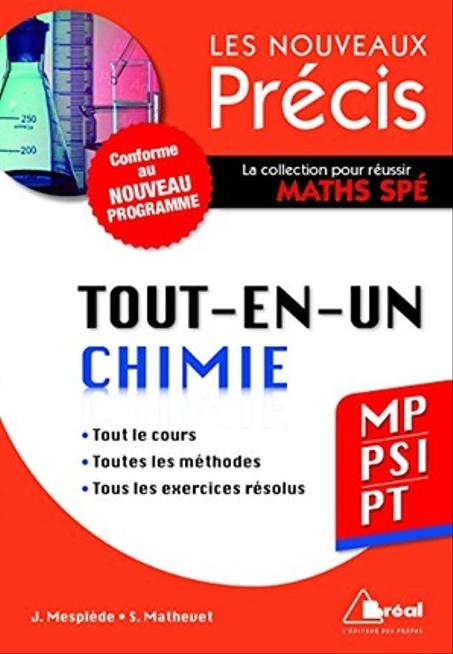 Les nouveaux précis  tout-en- un  Chimie MP- PSI- PT
