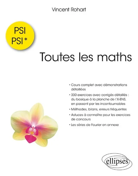 Toutes les maths en PSI-PSI*