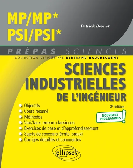 Sciences Industrielles de l'ingénieur MP-MP* / PSI-PSI*