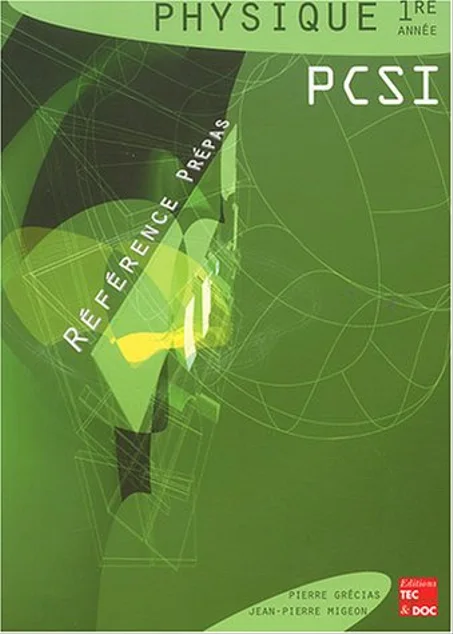Physique  1re année  PCSI  référence prépas