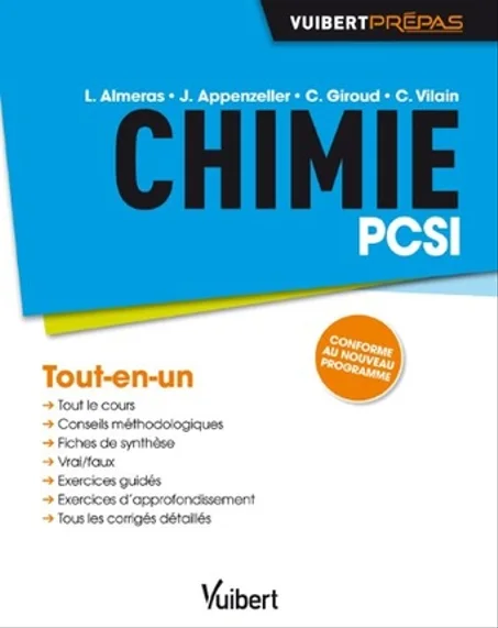 prépas Chimie  PCSI  Tout -en- un