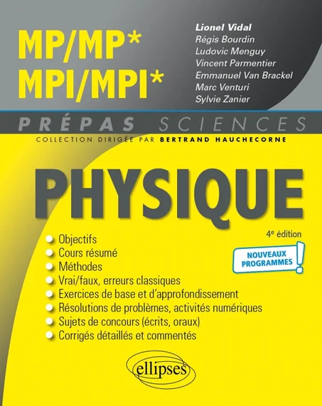 Physique MP/MP* -  MPI/MPI*