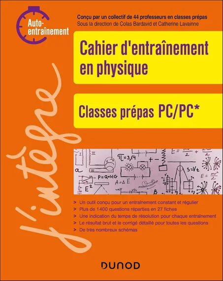 Cahier d'entrainement en physique PC-PC*