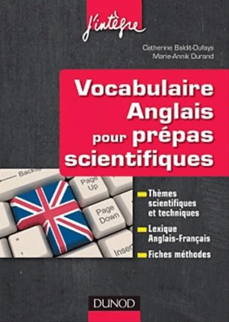Vocabulaire anglais pour prépas scientifiques