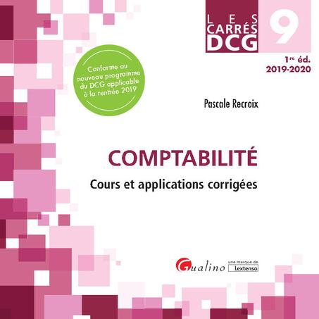 Carrés DCG 9 - Comptabilité 2019 / 2020
