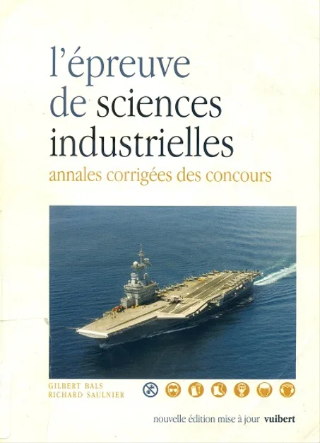 L'épreuve de Sciences industrielles annales corrigées  des concours