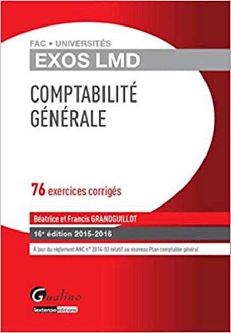 Exos LMD - Comptabilité générale  16e édition