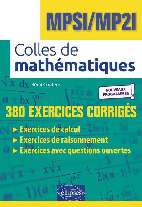 Colles de Mathématiques - MPSIMP2I