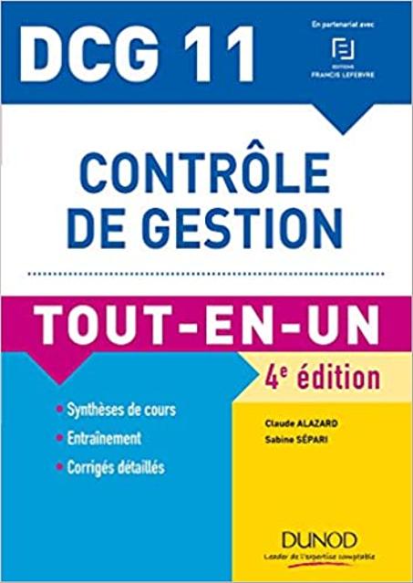 DCG 11 - Contrôle de gestion  TOUT- EN- UN  4e éd