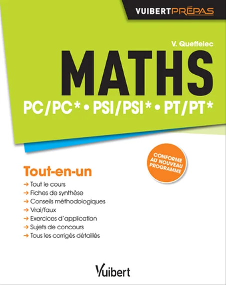 Vuibert prépas    Maths  PC/PC*-PSI/PSI*-PT/PT*   Tout-en-un