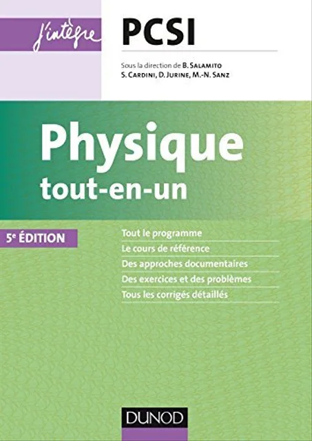 Physique  tout-en-un  PCSI
