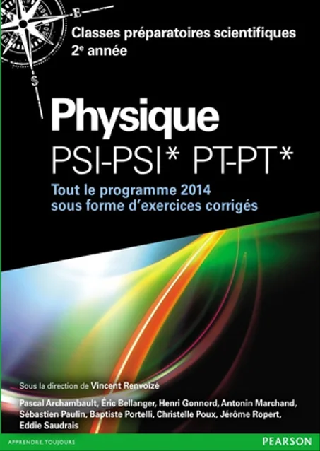 Cap -prépas    Physique PSI - PT  éd Pearson