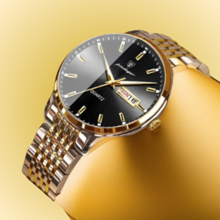 ساعة راقية بطابع كلاسيكي