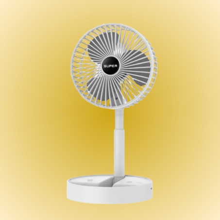 مروحة متنقلة بتقنية الشحن