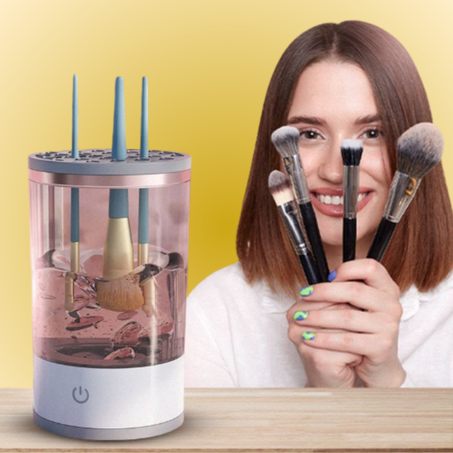 جهاز تنظيف فرش المكياج المحمول