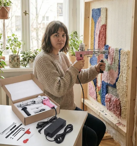 ماكينة احترافية لصناعة السجاد