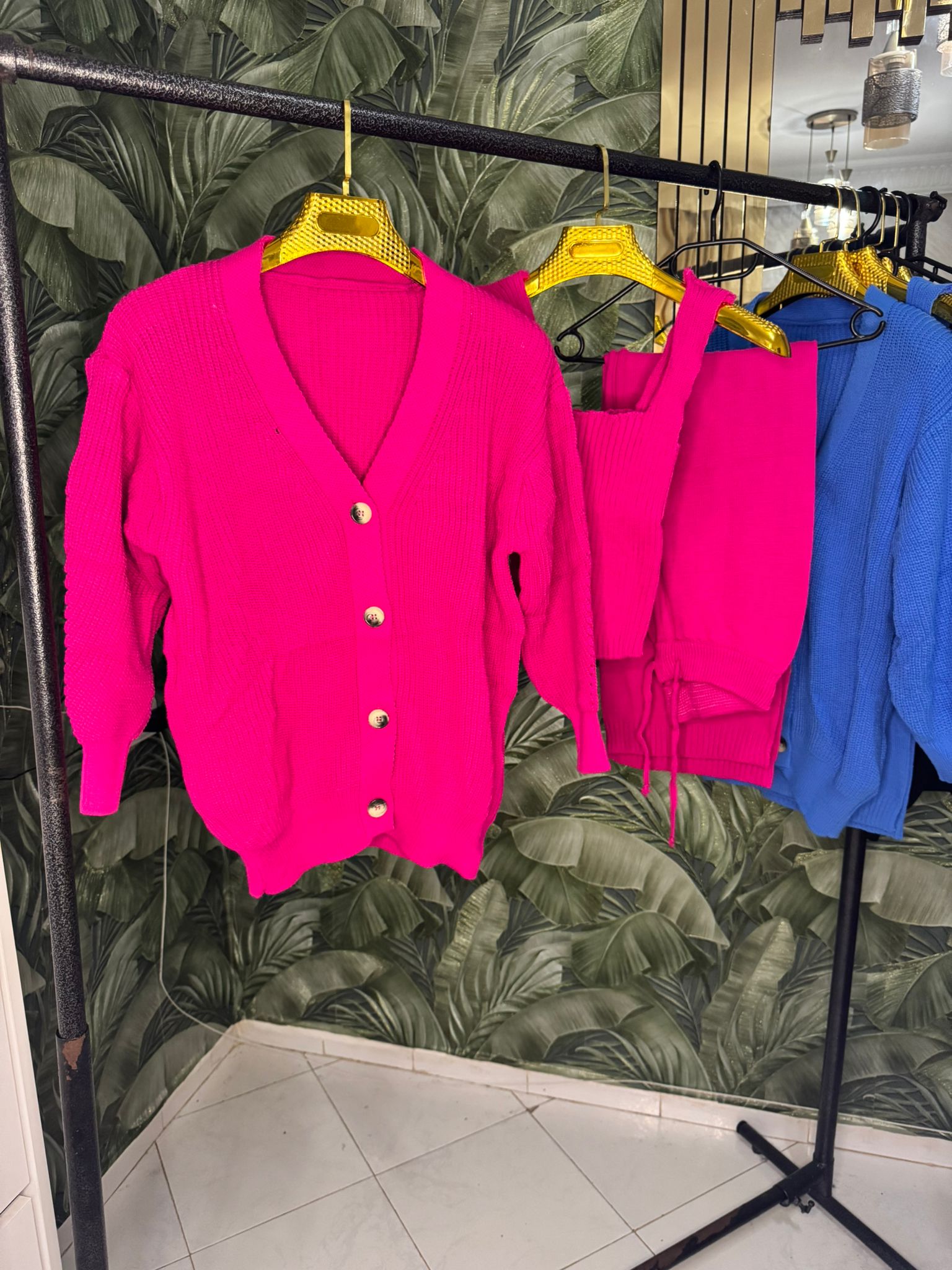 ensemble de 3 pièces disponible en 3 couleurs تلاتة قطع