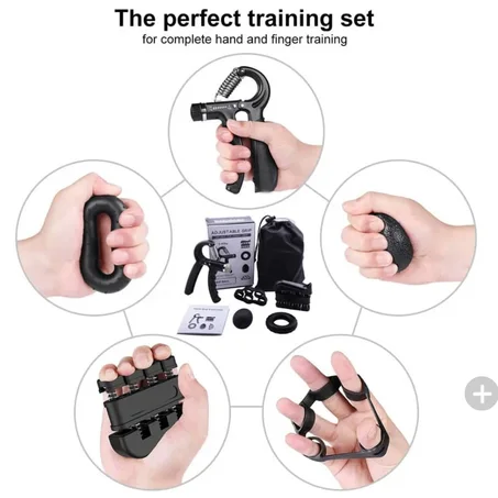 مقوي قبضة اليد متعدد القطع (Adjustable Grip Set)