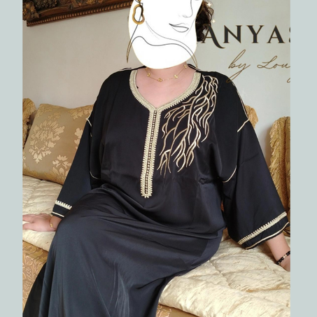GANDOURA BOTANIQUE NOIRE