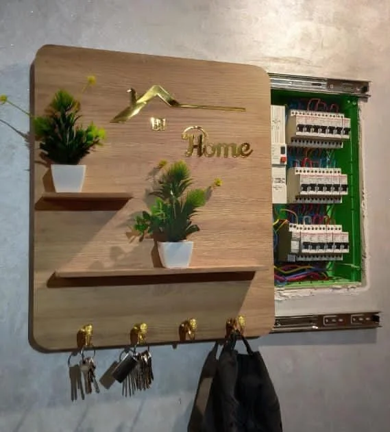 غطاء ديكور صندوق عداد كهربائي