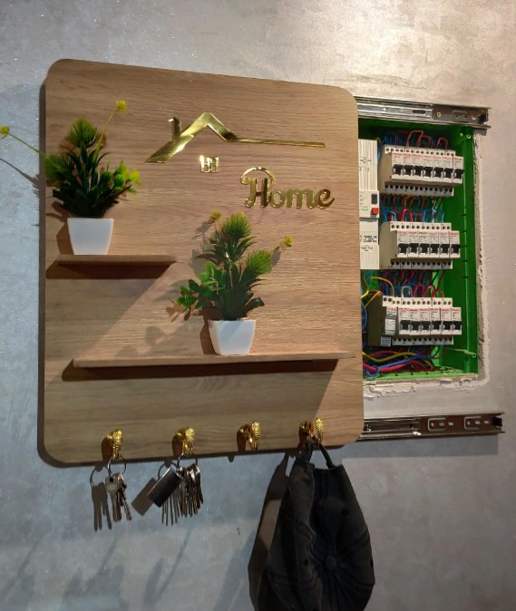 غطاء ديكور صندوق عداد كهربائي