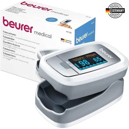 جهاز قياس نسبة الأوكسجين والنبض Beurer OP 30