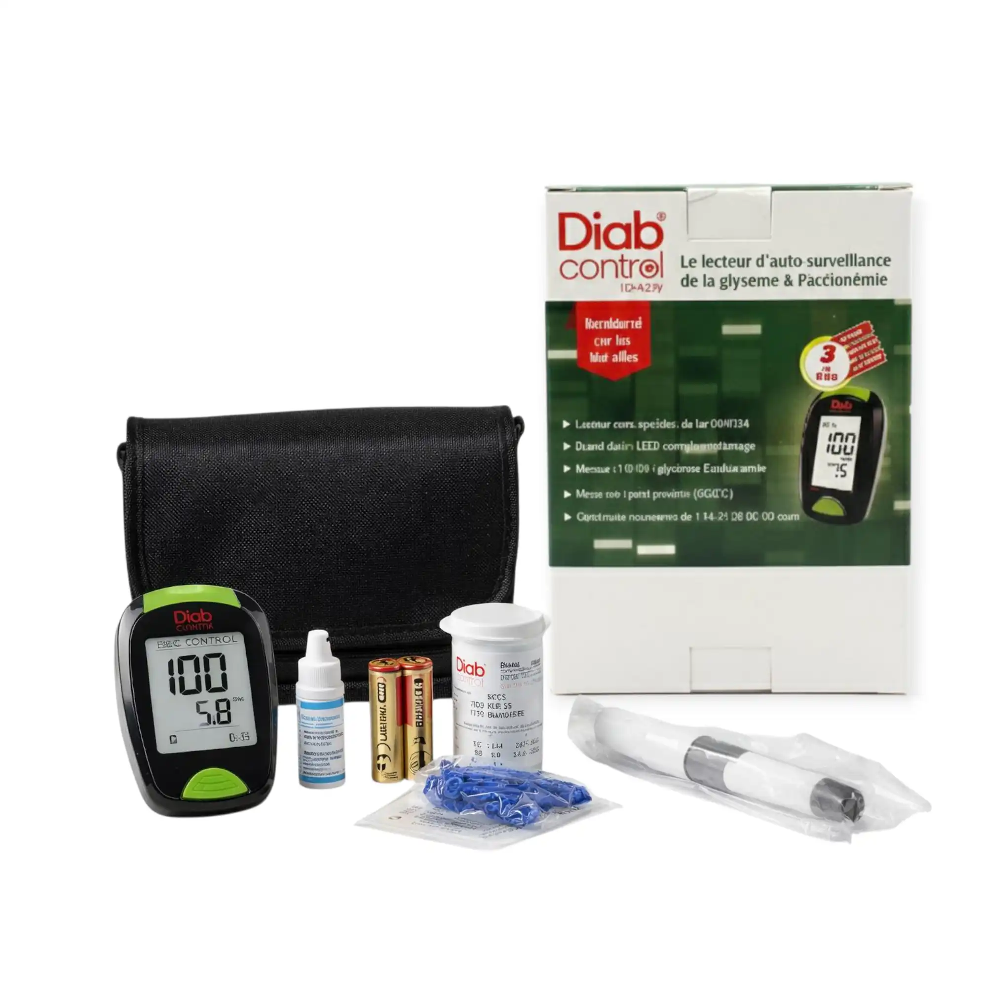 Diabcontrol جهاز قياس نسبة السكر بالدم