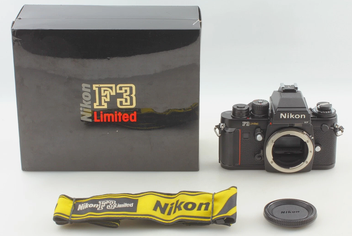 Nikon F3 HP Limited Black SLR Camera Body – Classic Analog Photography