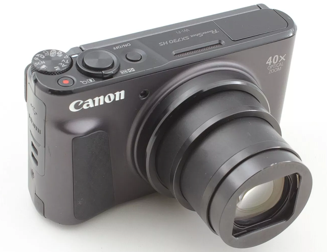 Canon PowerShot SX730 HS Digital Camera - Black w/ Battery – Excellent Condition!