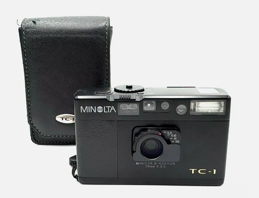 Minolta TC-1 70th ANNIVERSARY Limited Black 35mm Film Camera