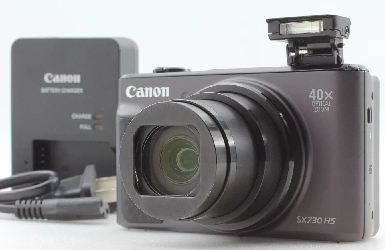 Canon PowerShot SX730 HS Digital Camera - Black w/ Battery – Excellent Condition!