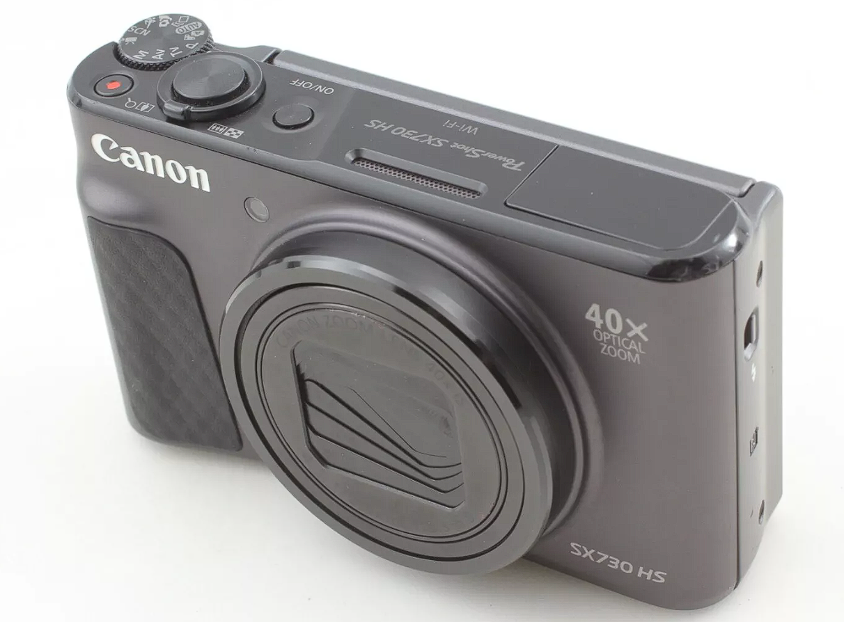 Canon PowerShot SX730 HS Digital Camera - Black w/ Battery – Excellent Condition!