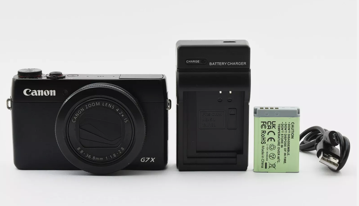 Canon PowerShot G7X Digital Camera – 20.3MP – 4.2x Optical Zoom