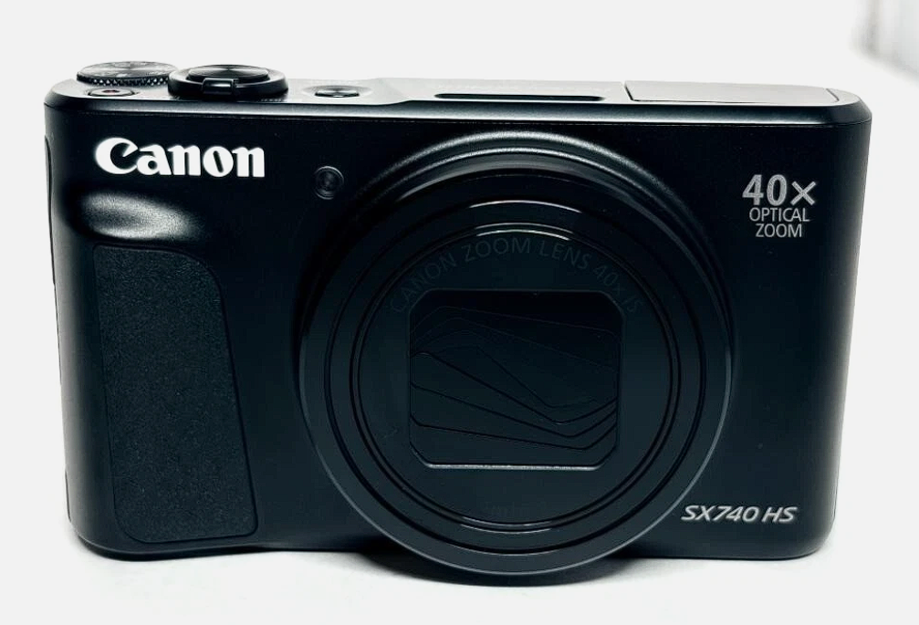 Unused Canon PowerShot SX740 HS 20.3MP Digital Camera Black