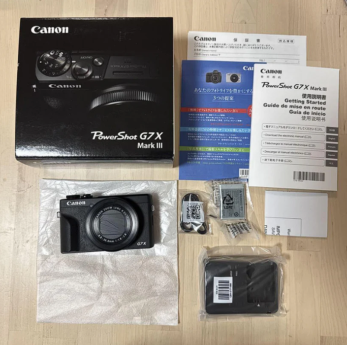 Canon PowerShot G7 X Mark III