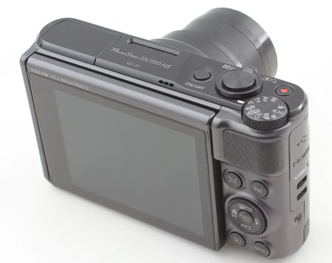 Canon PowerShot SX730 HS Digital Camera - Black w/ Battery – Excellent Condition!