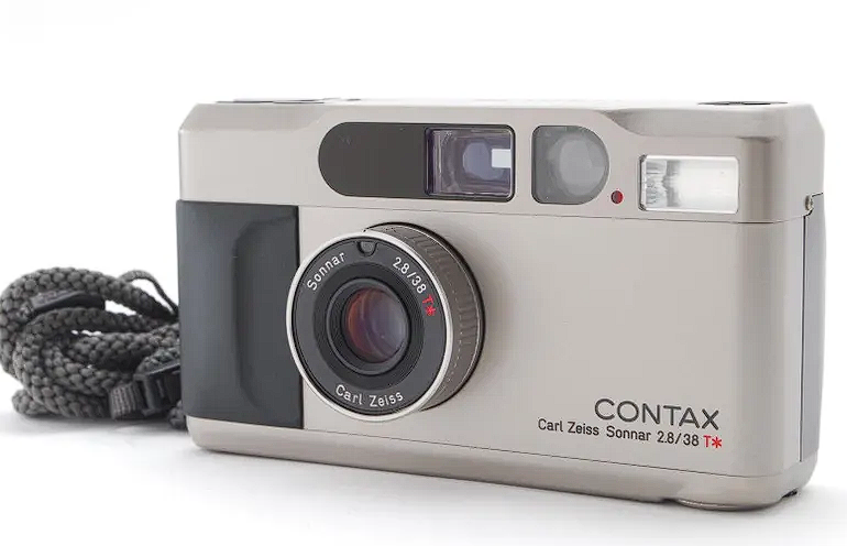 Contax T2 Titan 35mm Point & Shoot Film Camera From JAPAN