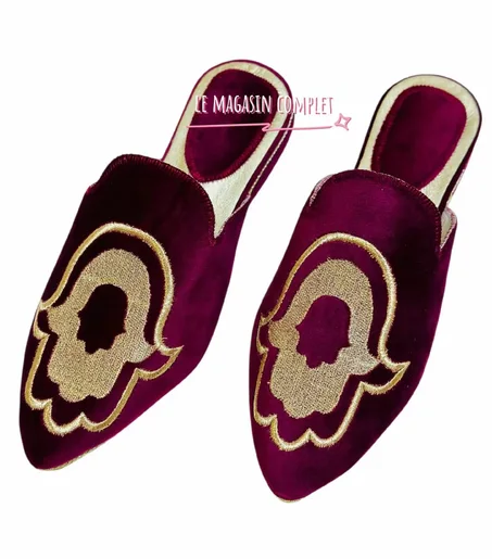 Babouche Marocaine pour femme