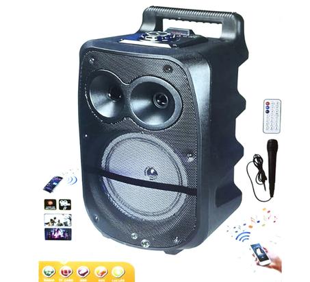 BT SPEAKER PORTABLE BLUETOOTH KARAOKE BT-1777 WITH FREE MIC/ SD CARD FM