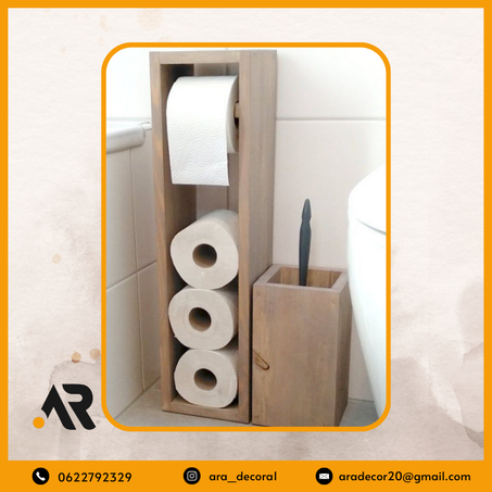 Porte-serviettes de salle de bains moderne