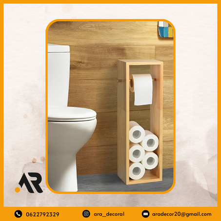 Cube porte papier toilette BOIS