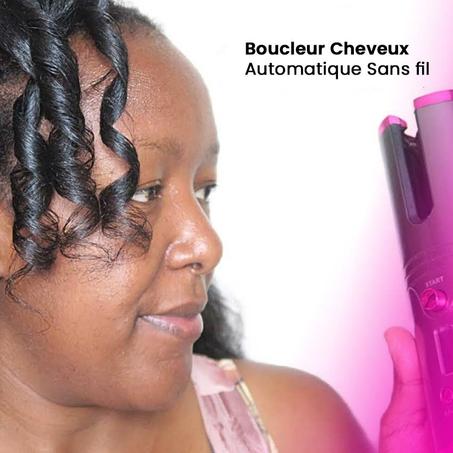 Boucleur a Cheveux Automatique, Bigoudis Sans Fil Rechargeable